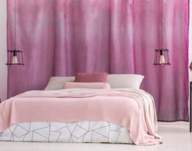 Perpaduan Warna Pink Untuk Dinding Kamar Tidur