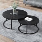 Coffee Table Bulat Sliding Top Marmer