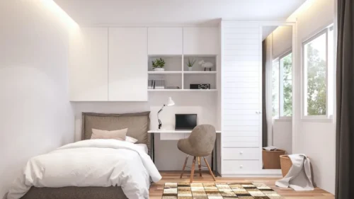 Kamar Tidur Sempit Agar Terasa Luas