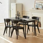 Set Kursi Cafe Minimalis Murah Kayu Jati