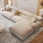 Sofa Sudut Ruang Tamu Elegan Modern