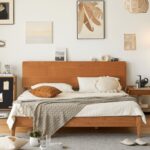 Tempat Tidur Minimalis Kayu Jati Scandinavian