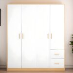 Lemari Pakaian Minimalis 4 Pintu Harga Murah