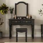 Meja Rias Minimalis Duco Hitam Sederhana