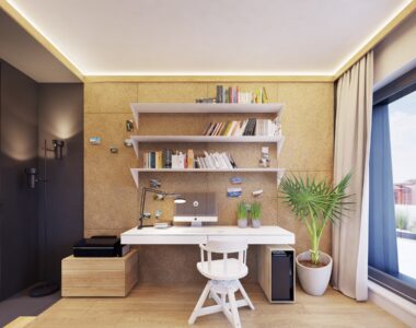 Inspirasi Desain Meja Kerja Modern untuk Ruang Kantor di Rumah