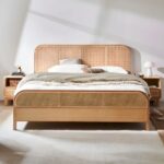 Tempat Tidur Minimalis Terbaru Kayu dan Rotan
