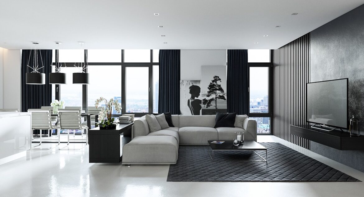 Cara Menerapkan Dekorasi Rumah Monokrom yang Tidak Membosankan