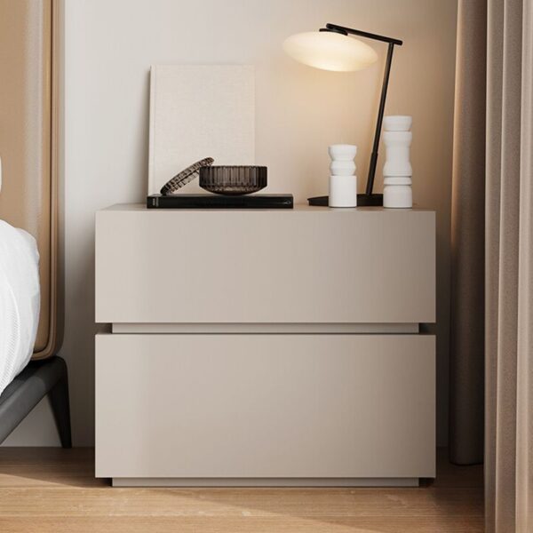 Nakas Minimalis Samping Tempat Tidur 2 Laci