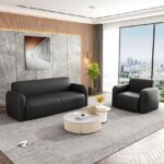 Sofa Minimalis Untuk Ruang Tamu Kecil Warna Hitam