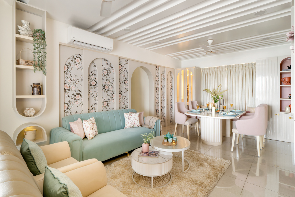 warna pastel dalam desain interior