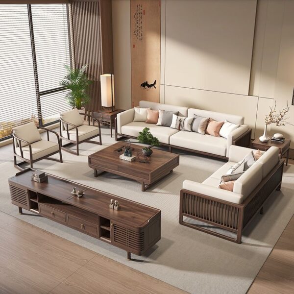 Kursi Sofa Kayu Ruang Tamu Minimalis Modern