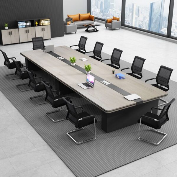 Meja Meeting Kantor Minimalis Modern Untuk 16 Kursi