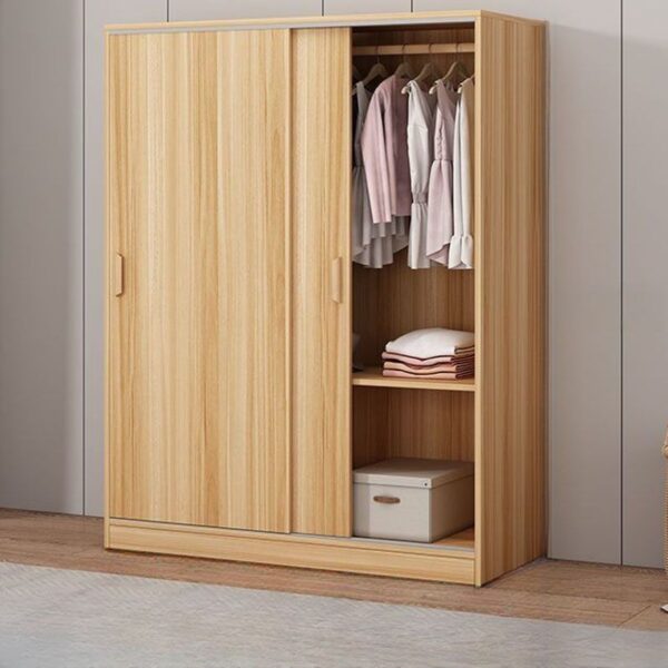 Lemari Baju 2 Pintu Sliding Minimalis Modern