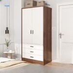 Lemari Baju Anak 2 Pintu 3 Laci Minimalis Modern