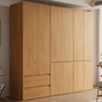 Lemari Pakaian Modern 6 Pintu Serbaguna