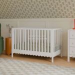 Ranjang Bayi Minimalis Modern Warna Putih