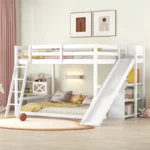 Tempat Tidur Tingkat Ada Perosotan Minimalis