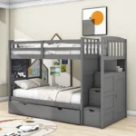 Tempat Tidur Tingkat Anak Dengan Laci