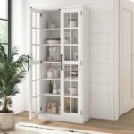 Lemari Hias Minimalis 2 Pintu Warna Putih