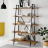 Rak Buku Industrial Wihelmine 5 Susun