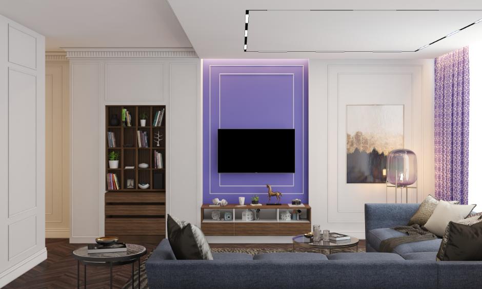 Desain Panel Dinding untuk Ruang Tamu