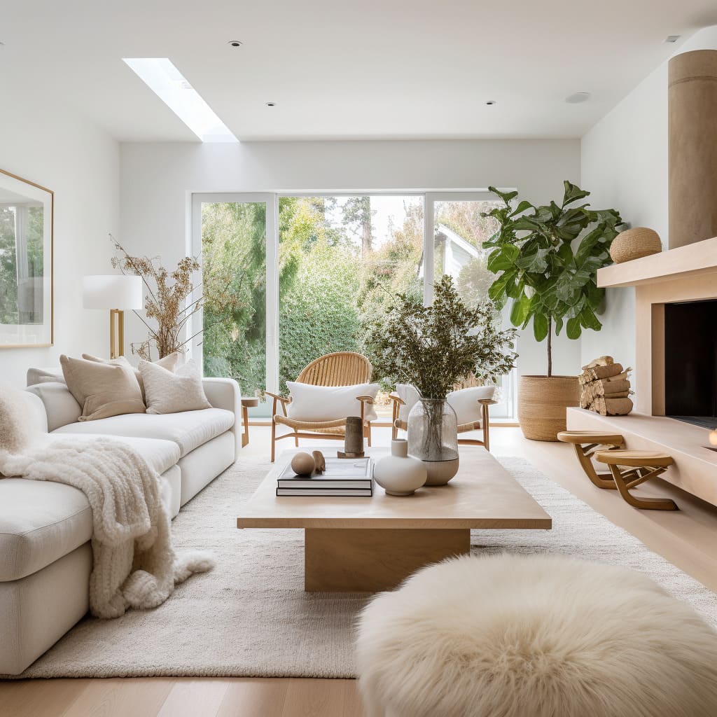 Interior Rumah Bergaya Scandinavian
