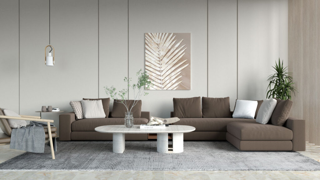 Warna Coklat untuk Furniture Modern