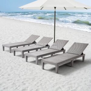 Lounger Kursi Santai Samping Kolam Renang