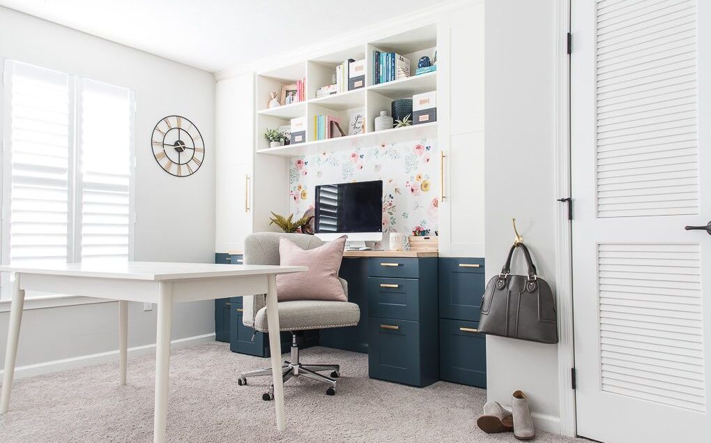 Rak Buku untuk Ruang Kantor Rumah