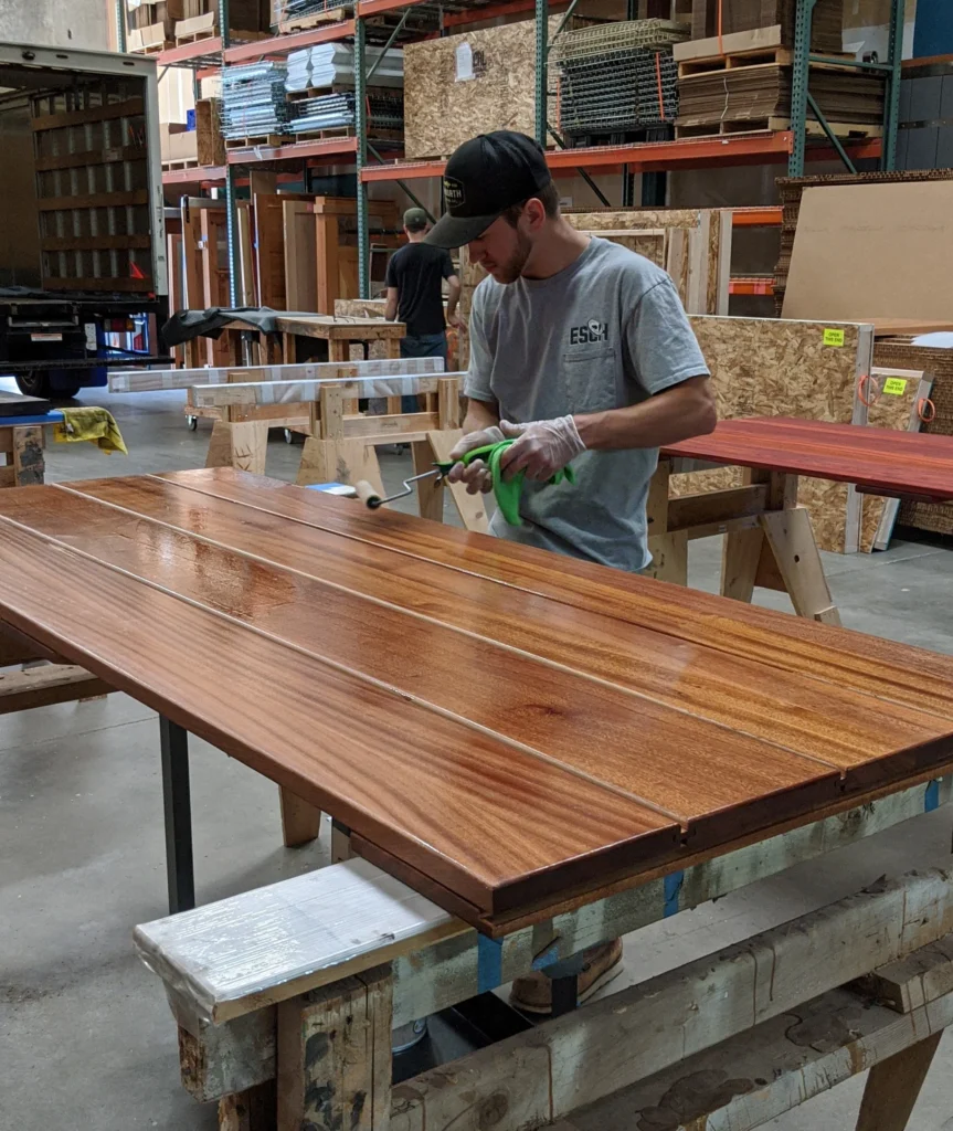 Jenis Finishing Furniture