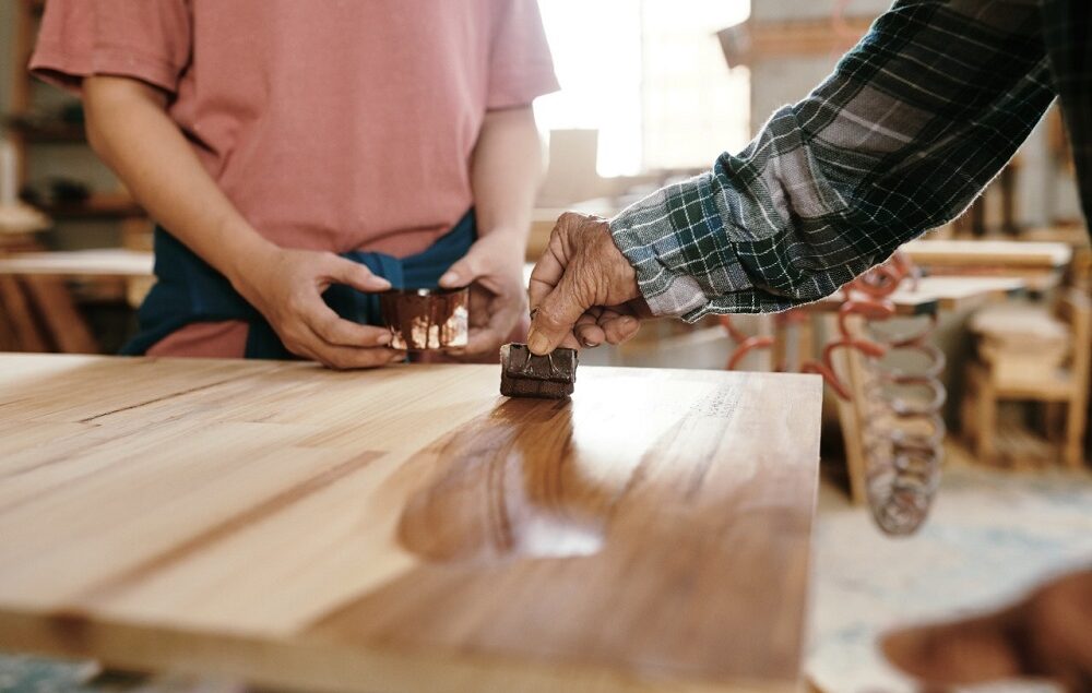Jenis Finishing Furniture
