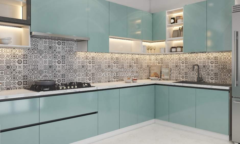 Kitchen Set Dengan Counter Desain Minimalis Kitchen Set Dengan Counter Desain Minimalis