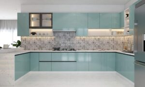 Kitchen Set Dengan Counter Desain Minimalis