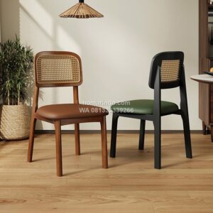 Kursi Cafe Jati Minimalis Kayana