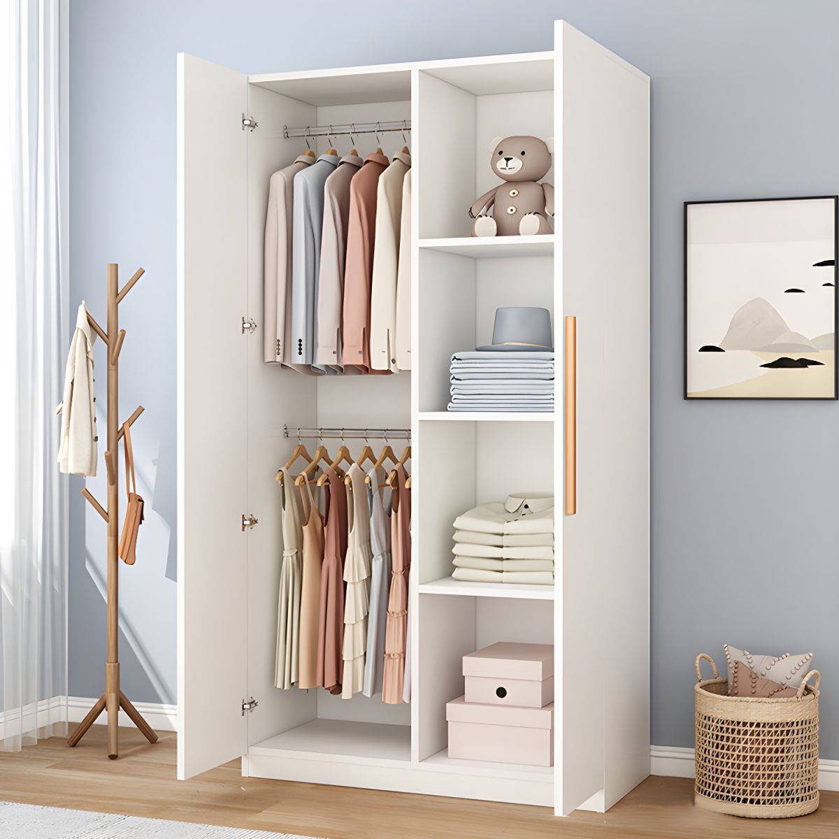 Lemari Pakaian Anak Minimalis 2 Pintu Lemari Pakaian Anak Minimalis 2 Pintu