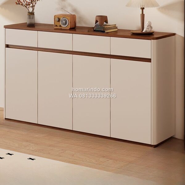 Lemari Sepatu HPL 4 Susun Minimalis Modern