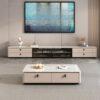 Meja TV Kabinet Minimalis 4 Laci Talaia