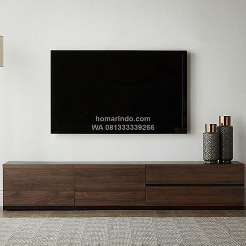 Meja TV Minimalis Modern Ruang Keluarga