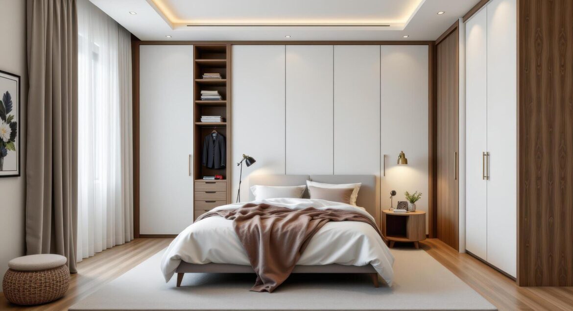 Ukuran Ideal Lemari Pakaian untuk Kamar Tidur Minimalis