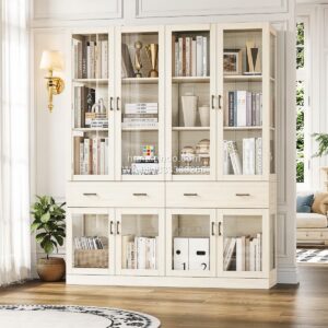 Lemari Pajangan Besar Minimalis Modern Warna Putih