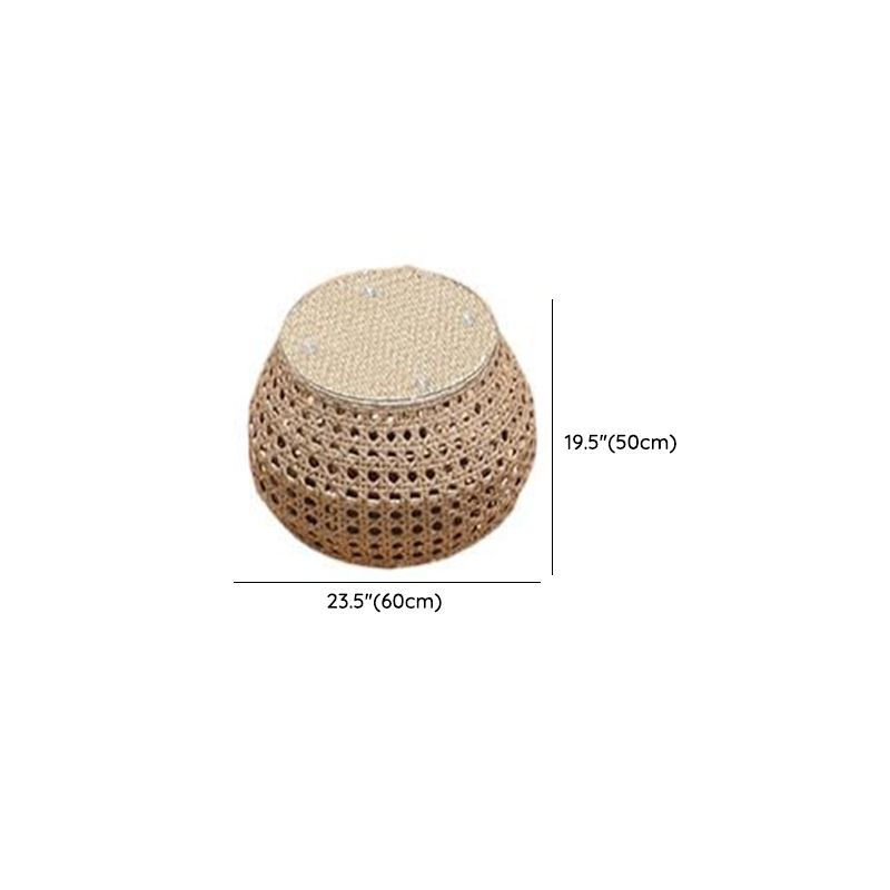 Sofa Conversation Outdoor Rotan Sintetis Dengan Bantalan