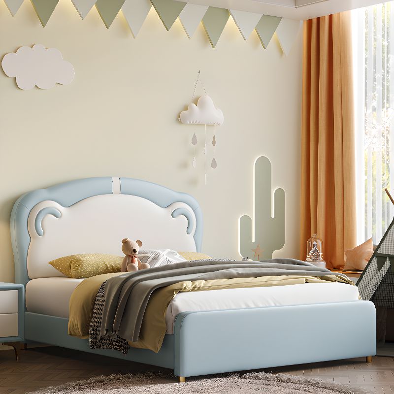 Tempat Tidur Anak Karakter Dengan Jok Kulit Sintetis