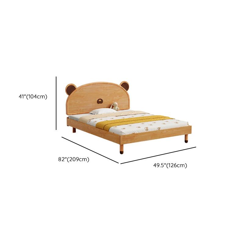 Ukuran Tempat Tidur Anak Karakter Kayu Jati