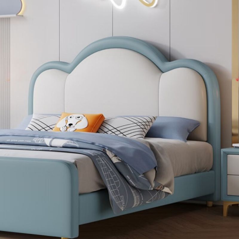 Tempat Tidur Anak Minimalis Biru Muda Jok Oscar