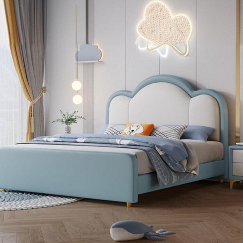 Tempat Tidur Anak Minimalis Biru Muda Jok Oscar