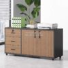Filling Cabinet Kantor Minimalis Modern 3 Laci