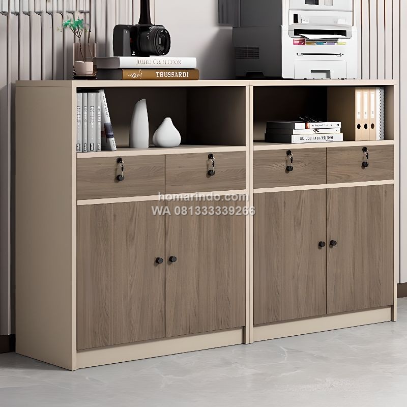 Filling Cabinet Minimalis Dengan Laci Penyimpanan