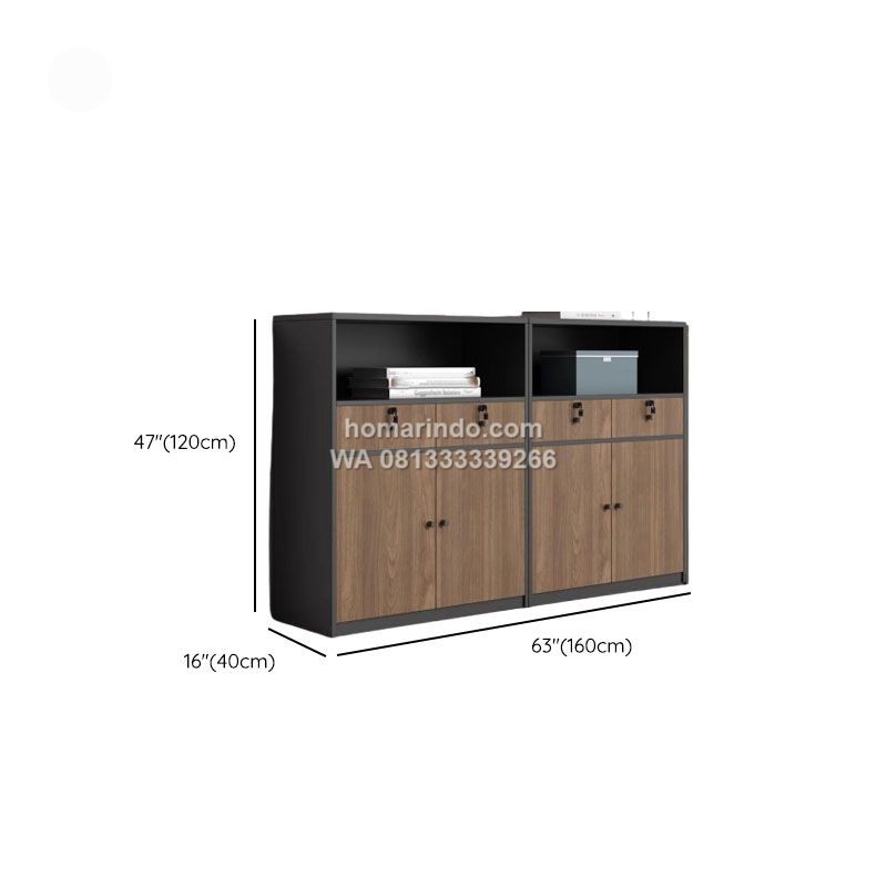 Ukuran Filling Cabinet Minimalis Dengan Laci Penyimpanan
