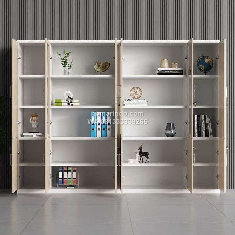 Lemari Arsip Minimalis Modern Pintu Kaca Lemari Arsip Minimalis Modern Pintu Kaca
