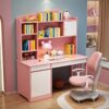 Meja Belajar Anak Perempuan Serbaguna Desain Minimalis